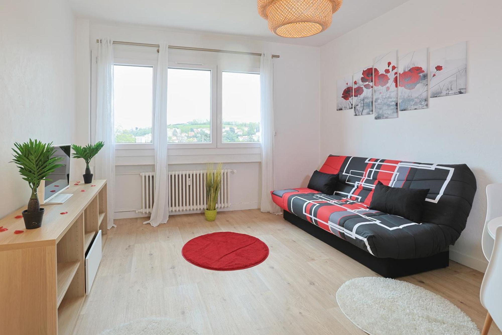 Evasion Pro & Fun A Saint-Etienne - Proche Hpl Apartment ภายนอก รูปภาพ